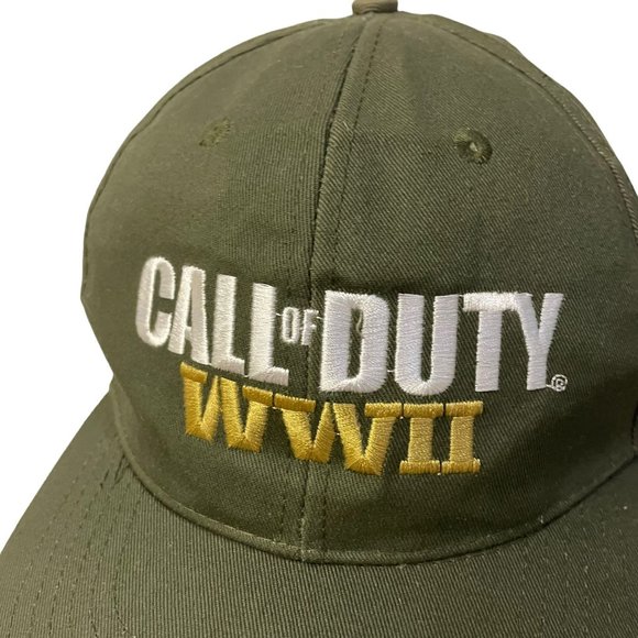 CALL OF DUTY WWII Sledgehammer Games Promotional Adjustable Baseball Cap Hat - Picture 3 of 8
